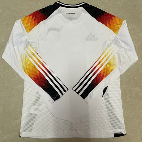 2024 Germany Home Long Sleeve Fans Soccer Jersey(长袖)