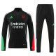 24/25  ARS Black Player Version Half Pull Tracksuit  (球员版黑、半拉链)