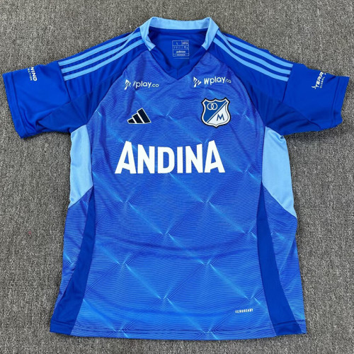 25/26 Millonarios FC Home Fans Soccer Jersey 百万富翁