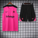 24/25 CHE Pink Tank top and shorts suit