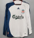 2006/2007 LIV Away White Long Sleeve Retro Soccer Jersey (长袖)