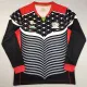 2016/2017 Palestino Deportivo Black Long Sleeve Retro Soccer Jersey