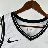 22/23 Nets CUI YONGXI #8 White Top Quality Hot Pressing NBA Jersey