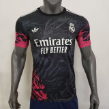 24/25 RMA Dragon Pattern Red Black  Training Shirts
