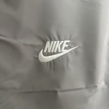 2024 New NK Grey Black Windbreaker(黑灰色带帽）