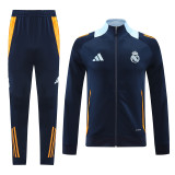 24/25 RMA Royal Blue Pants Jacket Tracksuit#08(白领)