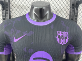 25 /26 BAR Black Purple Special Edition Player Version Soccer Jersey(紫色大胸花）