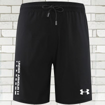 2025 RF-M649  Black Nylon Grid Casual Fitness Shorts#灰