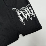 24/25 N48 JOR Black Breathable Sports  shorts(带孔、前带图标)