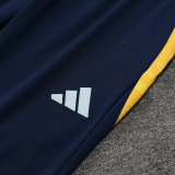 24/25 RMA Light Blue  Player Version Half Pull Tracksuit  (球员版浅蓝、半拉链)