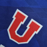 1996 Universidad De Chile Home Retro Long Sleeve  Soccer Jersey(长袖）