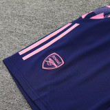 24/25  ARS Blue Training Shorts Pants(蓝色粉边）