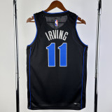 23/24 Dallas Mavericks IRVING #11 Black City Edition Top Quality Hot Pressing NBA Jersey(V领)