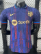 25 /26 BAR Royal Blue Special Edition  Player Version Soccer Jersey(Spotify）
