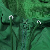 2024 Portugal Green hooded Windbreaker