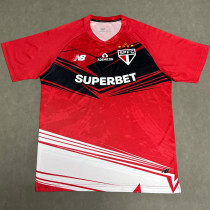 2025 Sao Paulo Red FansTraining shirts 2025 Sao Paulo Red FansTraining shirts