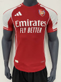 25/26 ARS Red Special Edition Player Version Soccer Jersey