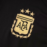 24/25 Argentina Black Half Pull Tracksuit (半拉链)