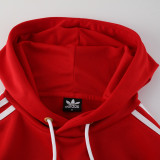 2025 AD Snake Year Commemorative Edition Red Hoodie Suit