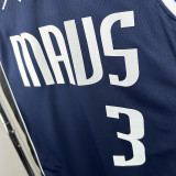 22/23 Dallas Mavericks DAVIS #3 Royal Blue Flying Man Top Quality Hot Pressing NBA Jersey