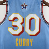 24/25 ALL-STAR CURRY # 30 Light  Blue Top Quality Hot Pressing NBA Jersey