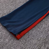 24/25 England Sapphire Blue Half Pull Tracksuit  (半拉链)