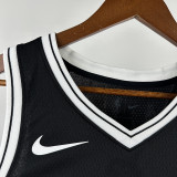 22/23 Nets CUI YONGXI #8 Black Top Quality Hot Pressing NBA Jersey