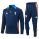 24/25 JUV Royal Blue Half Pull Tracksuit  (宝蓝、半拉链)