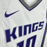 22/23 Kings DeROZAN #10 White Home Top Quality Hot Pressing NBA Jersey