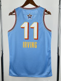 24/25 ALL-STAR IRVING # 11 Light  Blue Top Quality Hot Pressing NBA Jersey