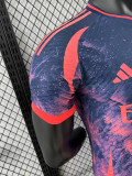 24/25 RMA Blue Blue Pink Special Edition Player Version Soccer Jersey