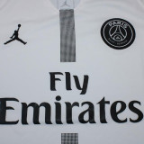 2018/2019 PSG Paris Jordan White Long Sleeve Retro Soccer Jersey (长袖)