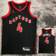 22/23 RAPTORS BARNES #4 Black red Top Quality Hot Pressing NBA Jersey (Trapeze Edition)