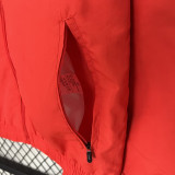 2024 Portugal Red & Grey  Double Sided Windbreaker (双面风衣)