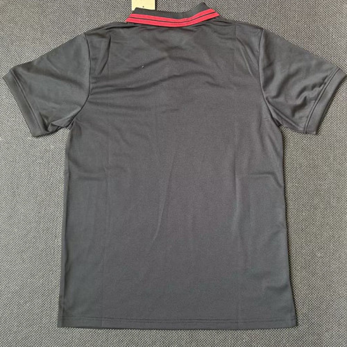 21/23 Portugal Black Classic Polo Short Sleeve