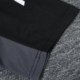 24/25 Man Utd Black Training Short Suit(胸前带广告）