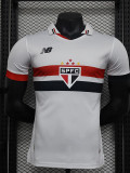 24/25 Sao Paulo  Home Player Version Soccer Jersey