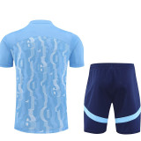 24/25 Man City Light  Blue Training Short Suit