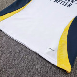 24/25 RMA White Half Pull Tracksuit  (白色、半拉链)
