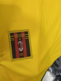 1999/2000 ACM Away Yellow Retro Soccer Jersey