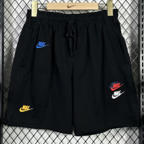 24/25 NK Black Cotton shorts(002、前彩色标、全棉) 24/25 NK Black Cotton shorts(002、前彩色标、全棉)