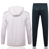 24/25 RMA Light Pink Kids Hooded  Tracksuit #E963加绒童装
