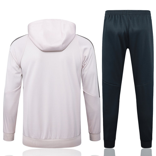24/25 RMA Light Pink Kids Hooded  Tracksuit #E963加绒童装