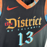 23/24 Wizards POOLE #13 (City Edition) Top Quality Hot Pressing NBA Jersey城市版