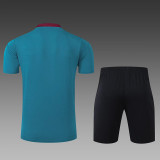 24/25  PSG  Lake Blue Training Short Suit