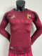 2024 Belgium Home Long Sleeve  Player Version Soccer Jersey(长袖)
