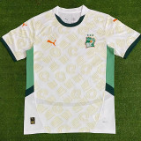 24/25 Cote d'Ivoire Away Fans Soccer Jersey