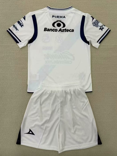 24/25 Puebla  Home Kids Soccer Jersey