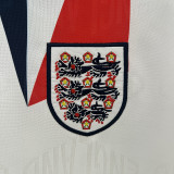 1992 England Home Retro Soccer Jersey