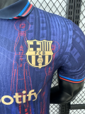 25 /26 BAR Royal Blue Special Edition  Player Version Soccer Jersey(Spotify）